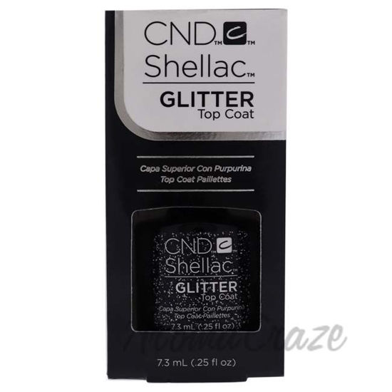 Picture of Shellac Nail Color - Glitter Top Coat by CND for Women - 0.25 oz