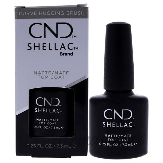 Picture of Shellac Nail Color - Matte Top Coat by CND for Women - 0.25 oz