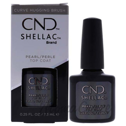 Picture of Shellac Nail Color - Pearl Top Coat by CND for Women - 0.25 oz
