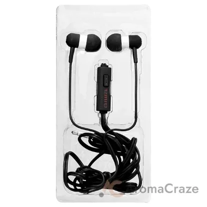 Picture of Aiwa Audio Connect In-Ear Stereo Earphones - Black by Aiwa for Unisex - 1 Pc Earphones