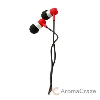 Picture of Aiwa Audio Connect In-Ear Stereo Earphones - Red by Aiwa for Unisex - 1 Pc Earphones