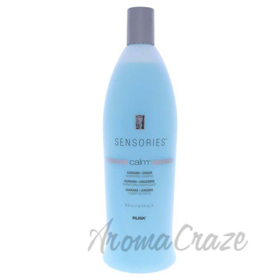 Picture of Calm Guarana And Ginger Nourishing Shampoo by Rusk for Unisex - 35 oz