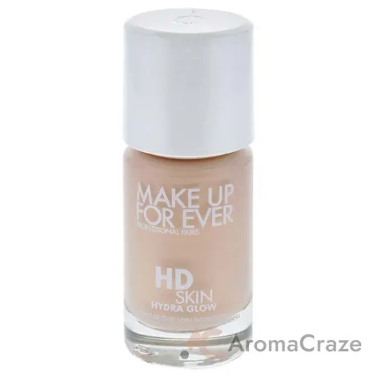 Picture of HD Skin Hydra Glow - 1R02 Cool Alabaster by Make Up For Ever for Women - 1.01 oz Foundation