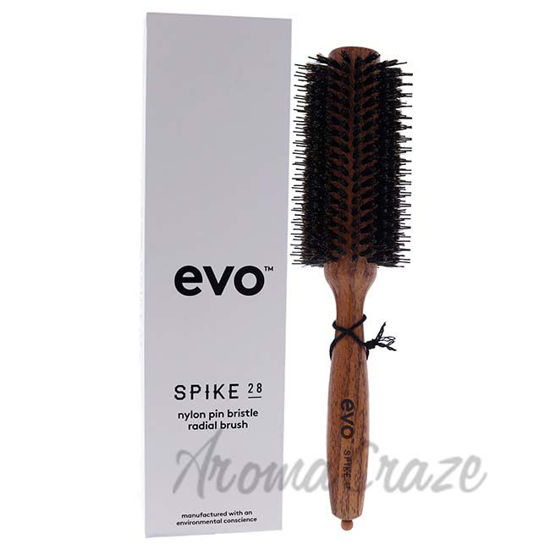 Picture of spike 28 nylon pin bristle radial brush by Evo for Unisex - 1 Pc Brush