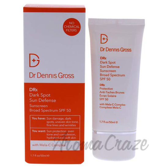 Picture of Dark Spot Sun Defense Sunscreen SPF 50 by Dr. Dennis Gross for Unisex - 1.7 oz