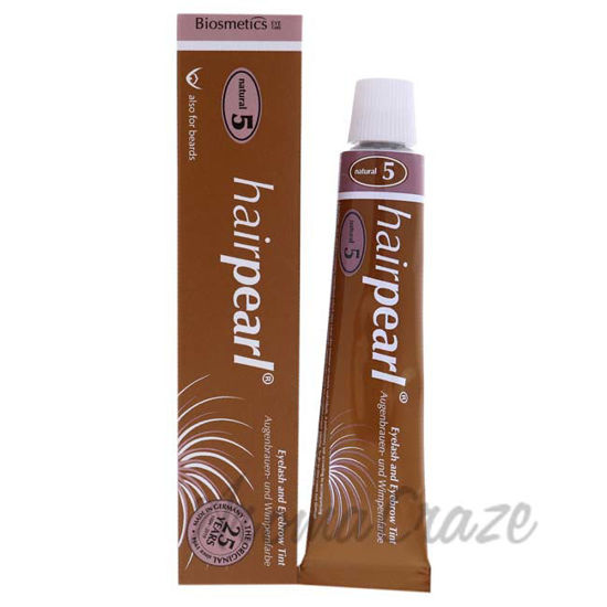 Picture of Eyelash and Eyebrow Tint - 5 Natural by Hairpearl for Unisex - 0.68 oz