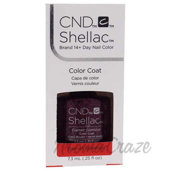 Picture of Shellac Nail Color - Garnet Glamour by CND for Women - 0.25 oz