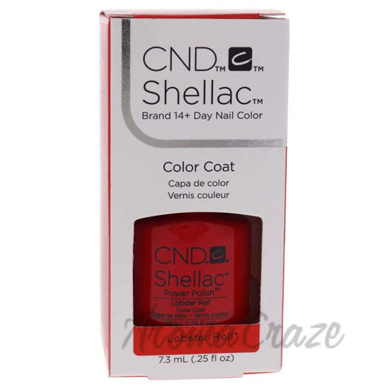 Picture of Shellac Nail Color - Lobster Roll by CND for Women - 0.25 oz