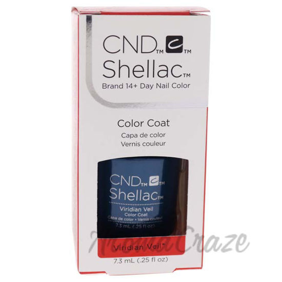 Picture of Shellac Nail Color - Viridian Veil by CND for Women - 0.25 oz