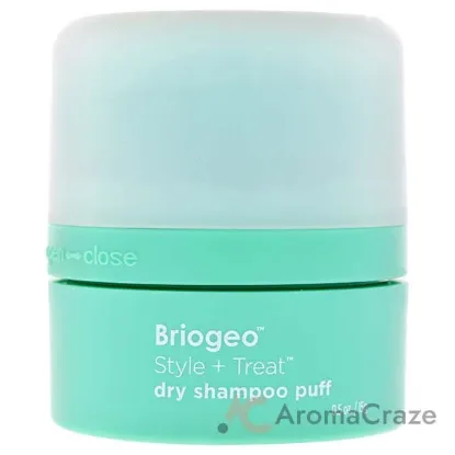 Picture of Style Plus Treat Dry Shampoo Puff Mattifying Powder - Universal by Briogeo for Unisex - 0.5 oz Dry Shampoo