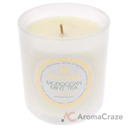 Picture of The Maison Blanc Collection Classic - Moroccan Mint Tea by Voluspa for Unisex - 9.5 oz Candle