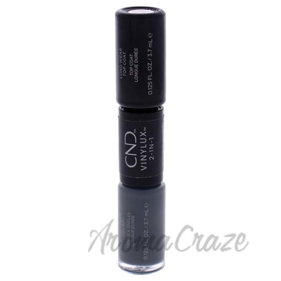 Picture of VInylux 2-In-1 Long Wear - 101 Asphalt by CND for Women - 0.25 oz
