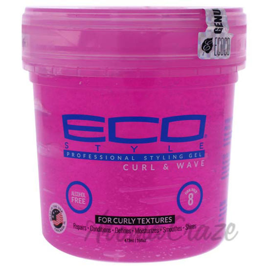 Picture of Eco Style Gel - Curl and Wave by Ecoco for Unisex - 16 oz