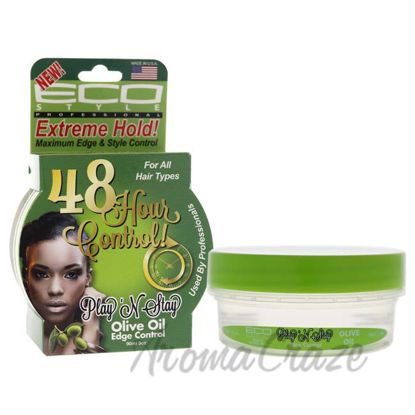 Picture of Playn Stay Edge Control Gel - Olive Oil by Ecoco for Unisex - 3 oz