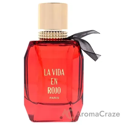 Picture of La Vida En Rojo by Lomani for Women - 3.3 oz EDP Spray