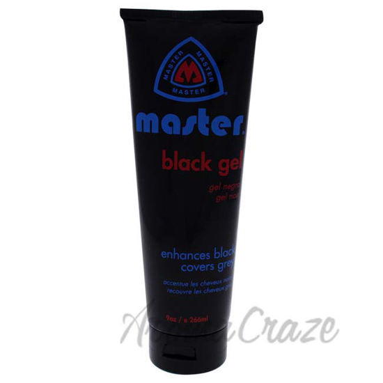 Picture of Black Gel by Master Well Comb for Men - 9 oz