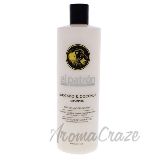 Picture of Avocado and Coconut Shampoo by El Patron for Men - 16 oz