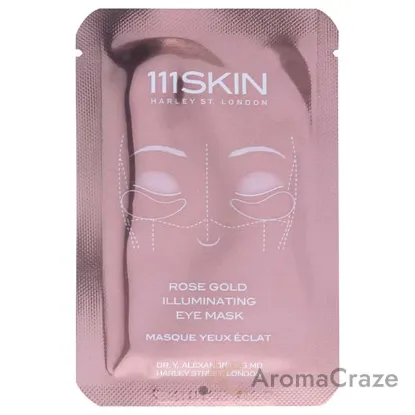Picture of Rose Gold Illuminating Eye Mask by 111Skin for Unisex - 8 Pair Mask