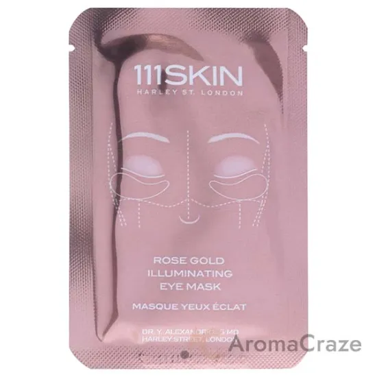 Picture of Rose Gold Illuminating Eye Mask by 111Skin for Unisex - 8 Pair Mask