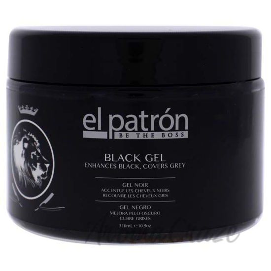 Picture of Black Gel by El Patron for Men - 10.5 oz