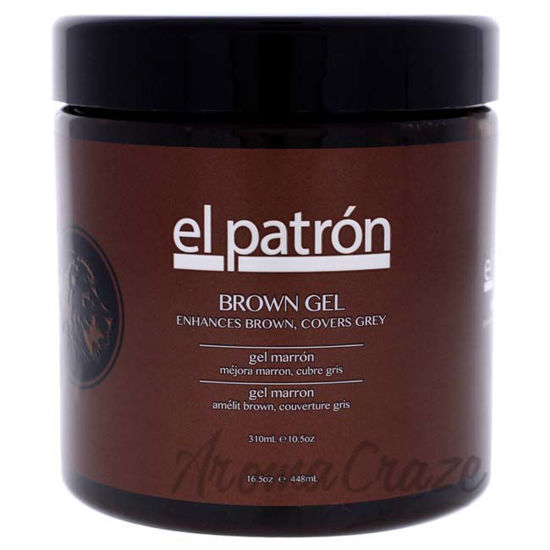 Picture of Brown Gel by El Patron for Men - 16.5 oz