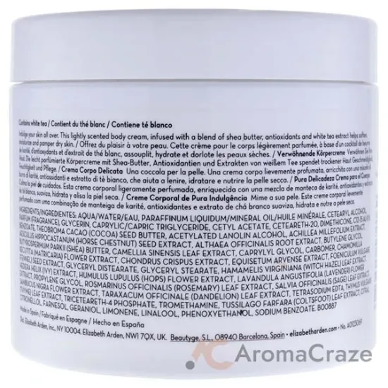 Picture of White Tea - Mandarin Blossom by Elizabeth Arden for Women - 13.5 oz Body Cream
