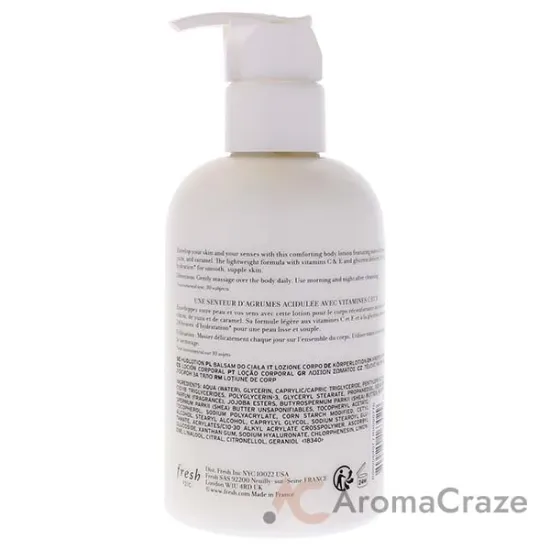 Picture of Body Lotion - Sugar Lemon by Fresh for Women - 10 oz Body Lotion