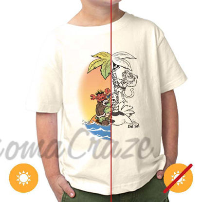 Picture of Kids Crew Tee - Pirate Trio by DelSol for Kids - 1 Pc T-Shirt (5-6T)