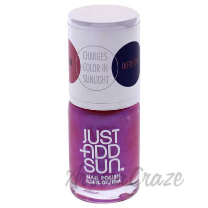 Picture of Color-Changing Nail Polish - Cotton Candy by DelSol for Women - 0.34 oz