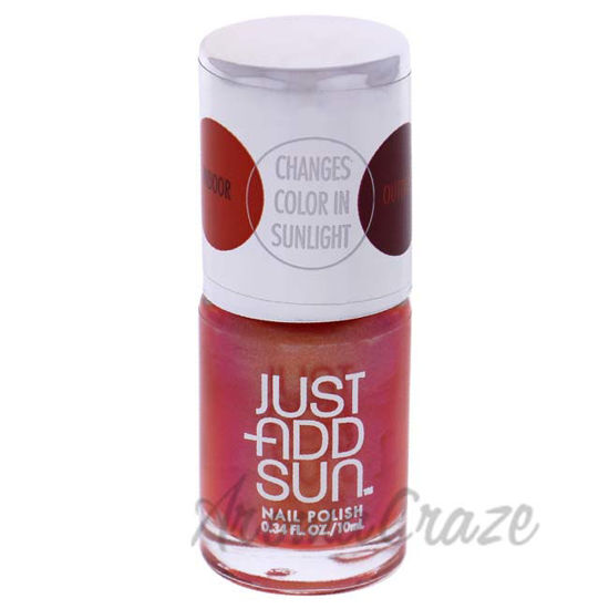 Picture of Color-Changing Nail Polish - Tangerine Dreams by DelSol for Women - 0.34 oz
