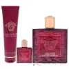 Picture of Versace Eros Flame by Versace for Men - 3 Pc Gift Set 3.4oz EDP Spray, 0.17oz EDP Spray (Mini), 5oz Bath and Shower Gel
