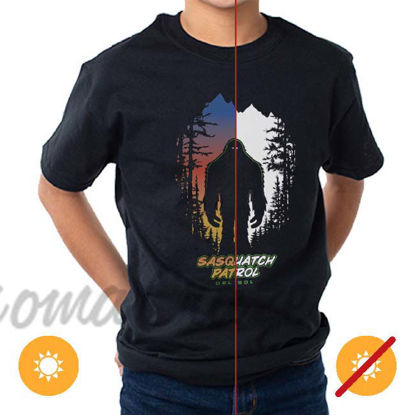 Picture of Kids Crew Tee - Sasquatch Patrol by DelSol for Kids - 1 Pc T-Shirt (YS-C-P)