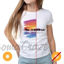 Picture of Women Crew Tee - Wild Horse - White by DelSol for Women - 1 Pc T-Shirt (S-C-P)