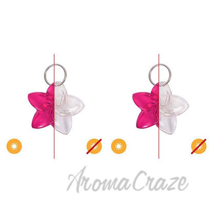Picture of Color-Changing Key Chain Flower - Pink by DelSol for Women - 1 Pc  