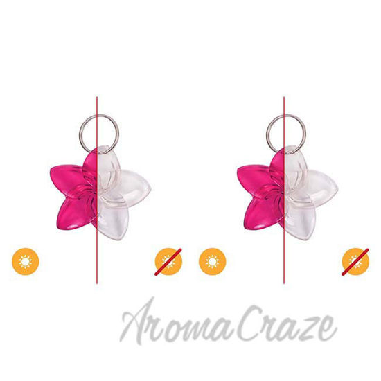 Picture of Color-Changing Key Chain Flower - Pink by DelSol for Women - 1 Pc  