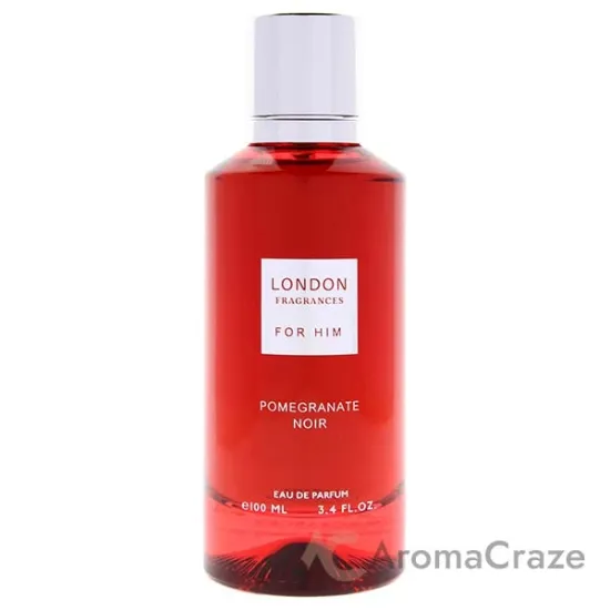 Picture of London Fragrances - Pomegranate Noir by Fine Perfumery for Men - 3.4 oz EDP Spray