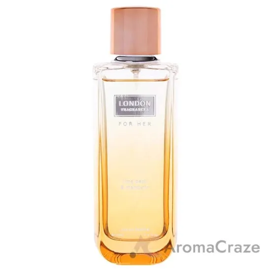 Picture of London Fragrances - Lime Basil And Mandarin by Fine Perfumery for Women - 3.4 oz EDP Spray