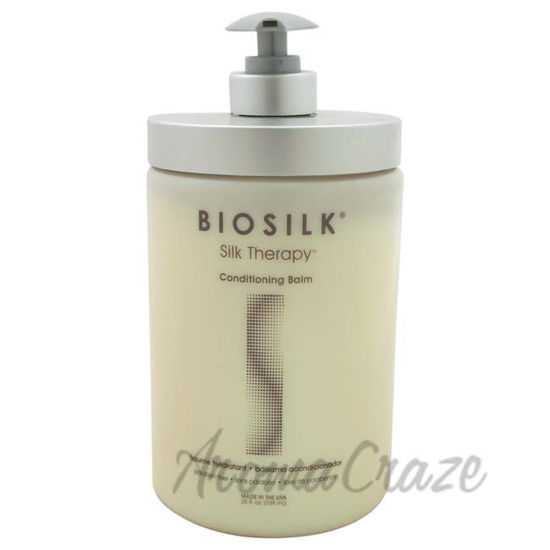 Picture of Silk Therapy Conditioning Balm by Biosilk for Unisex - 25 oz