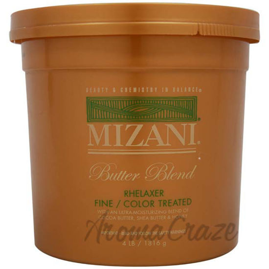 Picture of Butter Blend Rhelaxer for Fine/Color Treated by Mizani for Unisex - 4 lb Relaxer