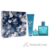 Picture of Versace Eros by Versace for Men - 3 Pc Gift Set 3.4oz Parfum Spray, 0.17oz Parfum Spray (Mini), 5oz Shower Gel