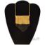 Picture of Cocktail Fringe Necklace in Gold/Black by CC Skye for Women - 1 Pc Necklace