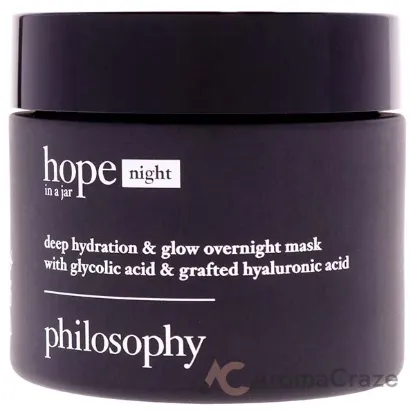 Picture of Hope in A Jar Deep Hydration and Glow Overnight Mask by Philosophy for Women - 2 oz Mask