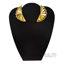 Picture of Fan Earrings in 18k Gold Plated by Laruicci for Women - 1 Pair Earrings