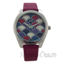 Picture of AX5523 Geo Purple Leather Watch by Armani Exchange for Women - 1 Pc Watch