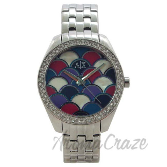 Picture of AX5526 Stainless Steel Bracelet Watch by Armani Exchange for Women - 1 Pc Watch
