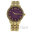 Picture of 2031L-2P Gold Stainless Steel Bracelet Watch by Kim & Jade for Women - 1 Pc Watch