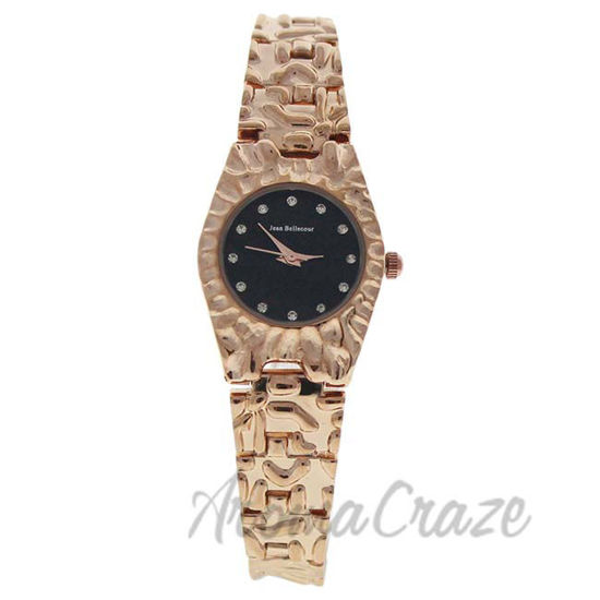 Picture of REDS23-RGB Duclos - Rose Gold Stainless Steel Bracelet Watch by Jean Bellecour for Women - 1 Pc Watch