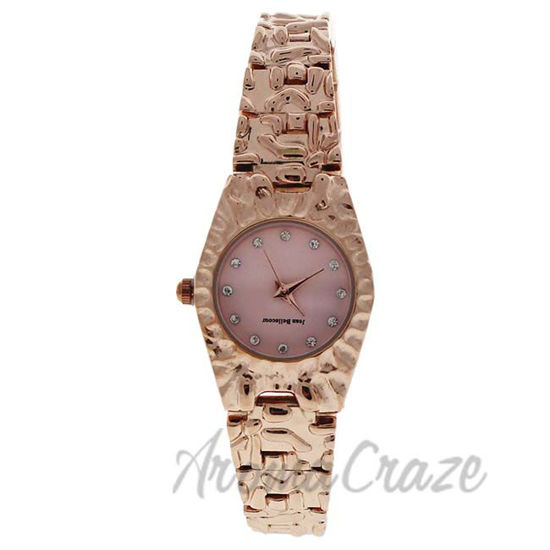 Picture of REDS23-RGP Duclos - Rose Gold Stainless Steel Bracelet Watch by Jean Bellecour for Women - 1 Pc Watch