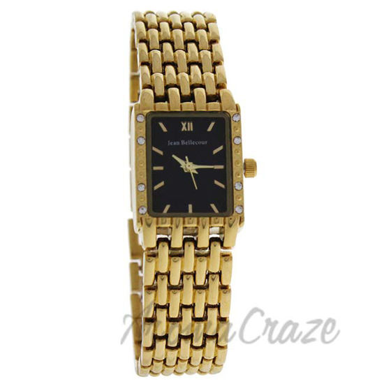 Picture of REDS25-GB Comtesse - Gold Stainless Steel Bracelet Watch by Jean Bellecour for Women - 1 Pc Watch