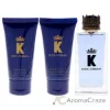 Picture of K by Dolce and Gabbana for Men - 3 Pc Gift Set 3.3oz EDT Spray, 1.7oz After Shave Balm, 1.7oz Shower Gel